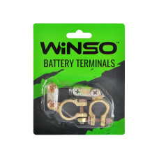 Клеми акумуляторні 2шт. блістер, латуні, вага 95 грам (200шт/ящ)